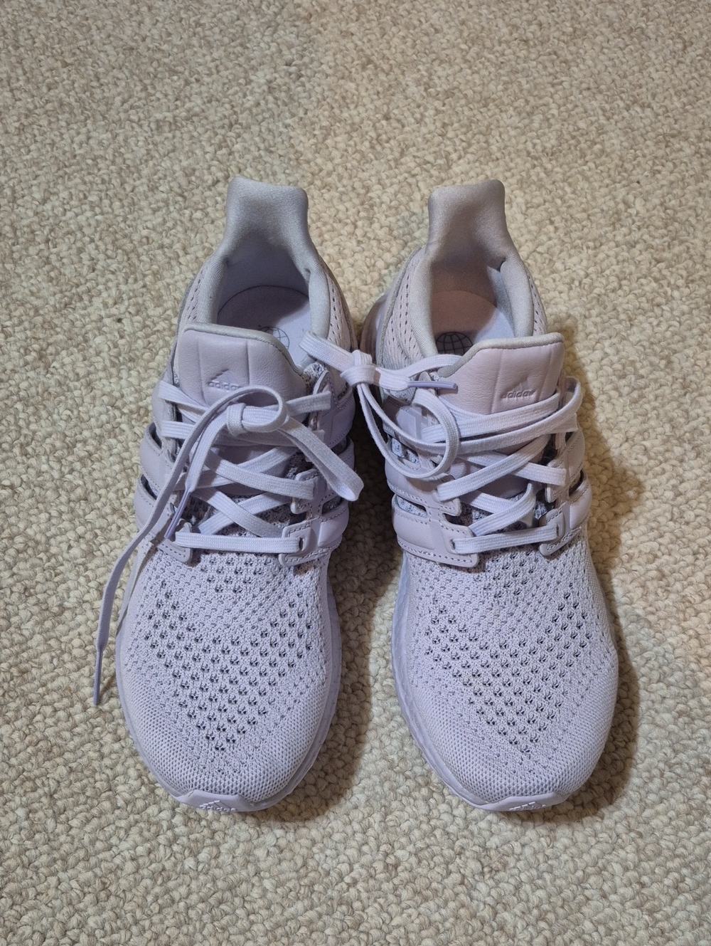 adidas Ultraboost Running Shoes – Women's Size 7.5 – Light Lavender